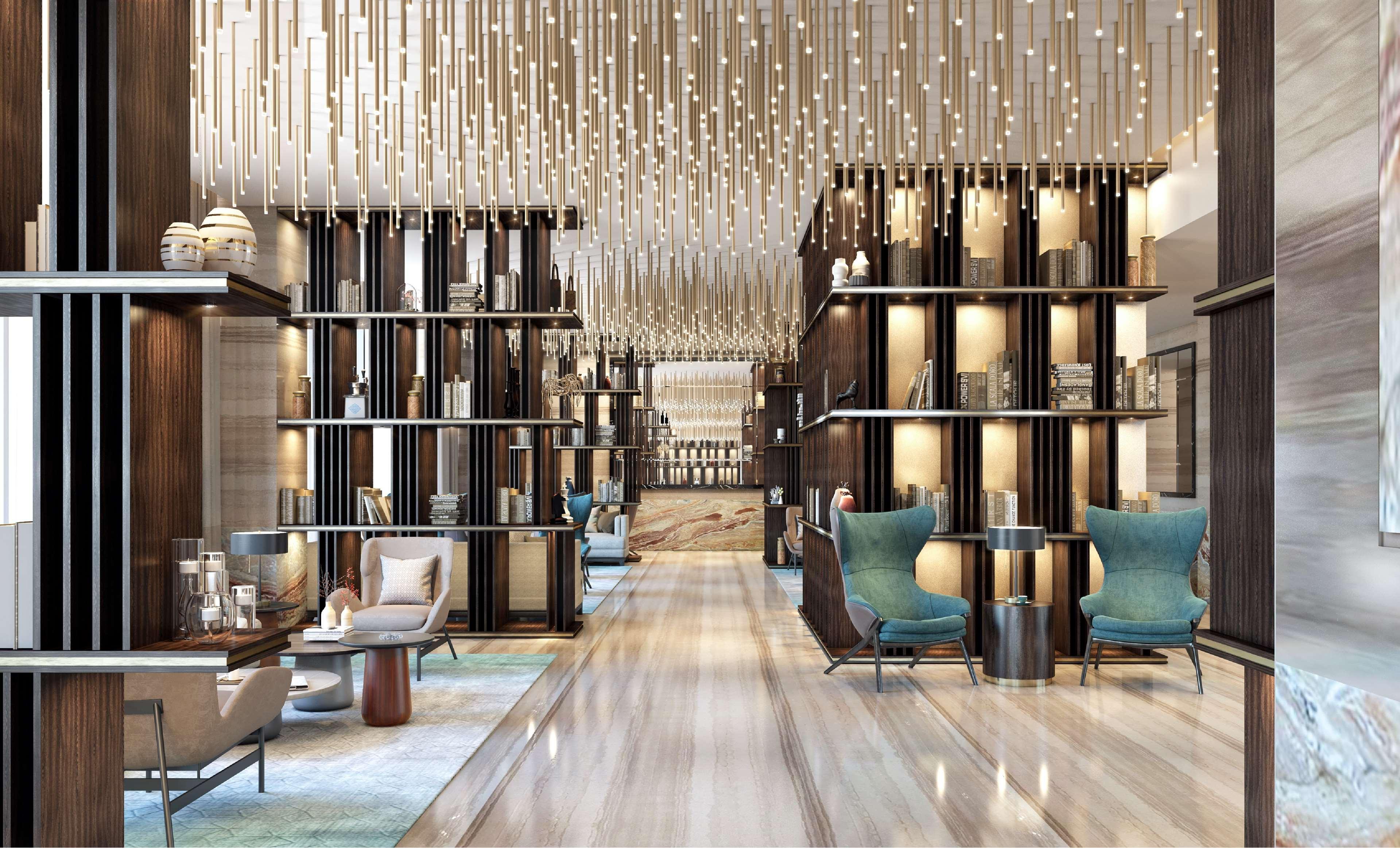 Alrayyan Hotel Doha, Curio Collection By Hilton Al Rayyan Экстерьер фото The lobby of the hotel