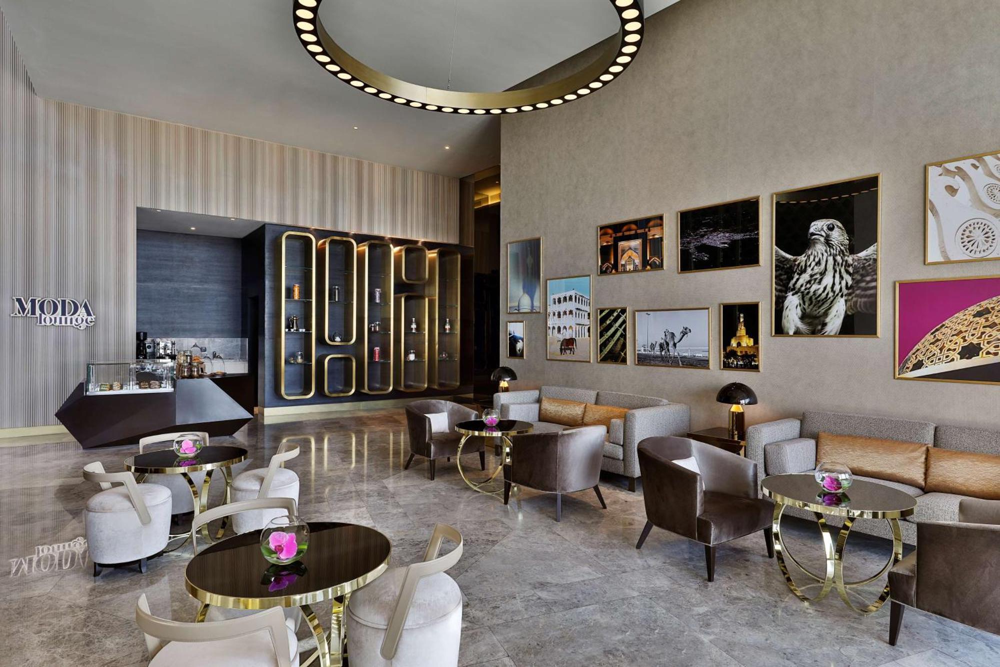 Alrayyan Hotel Doha, Curio Collection By Hilton Al Rayyan Экстерьер фото The interior of the hotel